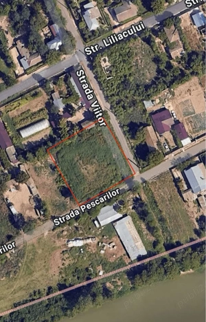 Vând teren intravilan cu deschidere la asfalt,apa,utilități - imagine 5