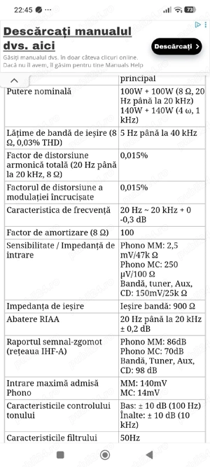 amplificator marantz pm 64  - imagine 5