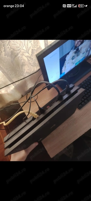 Playstation 4 pro + 3 jocuri + tastatura & mouse - stare foarte bună. - imagine 4