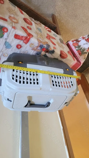 Vind 2 custi pentru ciine talie mica sau pisica -noi  nefolosite  - imagine 3