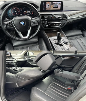 BMW 520D 190 CP -Virtual Cockpit -Camere360- Interior confort memorii  - imagine 3