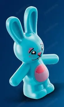 Minifigurina LEGO   Iepuras bleu - imagine 4