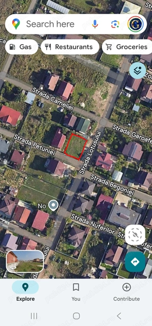 Vând teren 262 mp, Cartierul Florilor. Măgurele, Ilfov