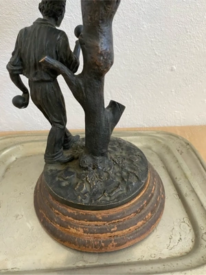 statuieta bronz  - imagine 2