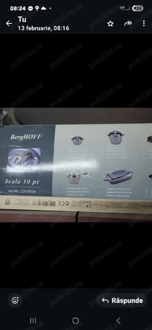 Vînd set de vase bucatărie