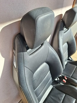 Impecabil, interior scaune Mercedes c-class W204 Coupe, full piele. - imagine 3