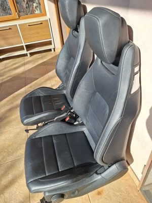 Impecabil, interior scaune Mercedes c-class W204 Coupe, full piele. - imagine 4