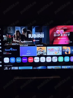 Vând tv smartech 81 cm sistem de operare webos 