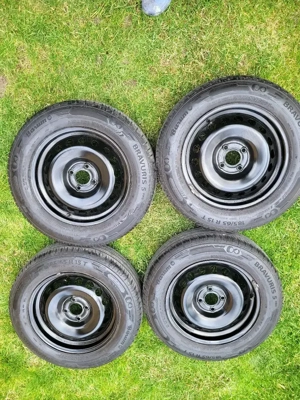 Set 4 jante otel cu anvelope 185/65 R15 - imagine 5