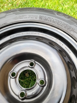 Set 4 jante otel cu anvelope 185/65 R15 - imagine 2