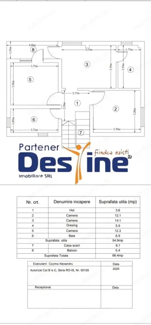 Casa individuala cu etaj, 4 camere, teren 396 mp, drum privat - imagine 17