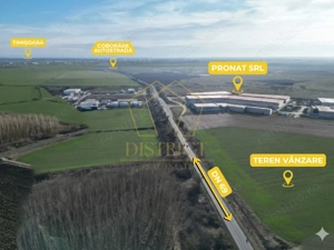 COM 0% Parcele de teren intravilan industrial cu utilitati | Sanandrei - imagine 4