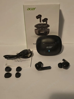 căști Bluetooth True Wireless Acer negre  - imagine 10