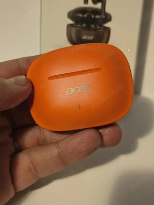 Căști Bluetooth True Wireless Acer Portocalii  - imagine 5