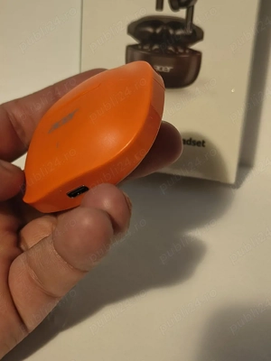 Căști Bluetooth True Wireless Acer Portocalii  - imagine 3