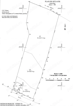 Teren intravilan, sat Gheorghieni, Principala 72, 3744 mp, front 28,70 - imagine 7