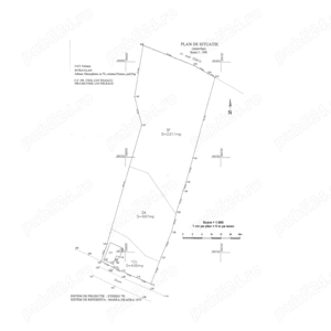 Teren intravilan, sat Gheorghieni, Principala 72, 3744 mp, front 28,70 - imagine 9