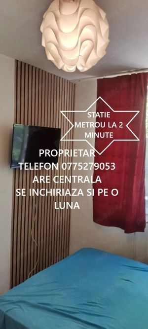 Inchiriez garsoniera Drumul Taberei , Metrou C. Brancusi , Piata V. Ialomitei ,proprietar,centrala