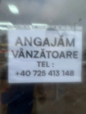 avem nevoie vanzatore