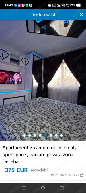 Inchiriez apartament 3 camere ,Decebal  - imagine 5