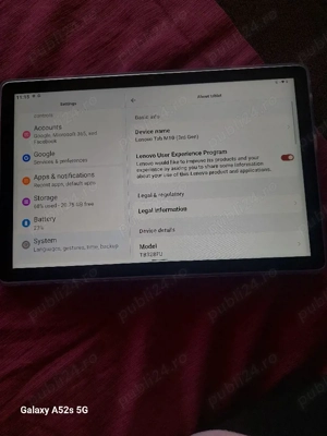 Tableta Lenovo Tab M10(3rd Gen) - imagine 3