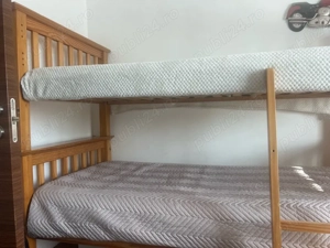 Pat supraetajat lemn masiv - imagine 2