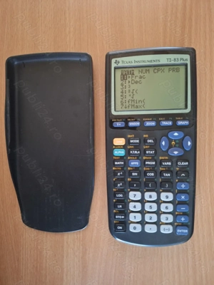 Calculator profesional stiintific grafic Texas Instruments TI-83 Plus - imagine 2