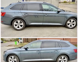 Skoda Superb 2021 Facelift Automat Diesel 2.0 150Cp Full Led - imagine 4