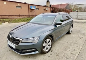 Skoda Superb 2021 Facelift Automat Diesel 2.0 150Cp Full Led - imagine 8