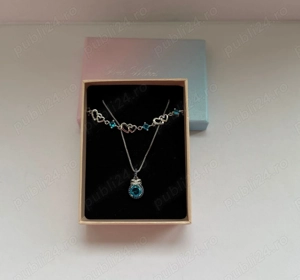 bratara si lant - Set argint 925