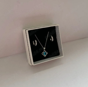 lantisor si cercei   Set argint 925