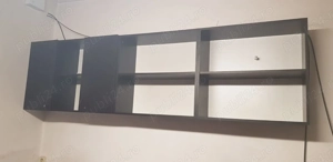 Vand etajera de perete din 3 corpuri