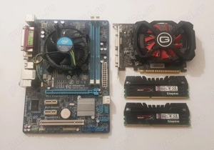 Kit Retro Gaming - Gigabyte GA-B75M-D3V + i5-3470 + GTX650 + 8gb DDR3