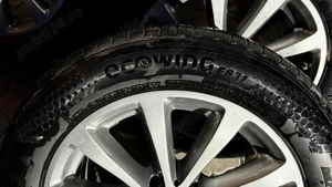 Jante originale Mercedes-Benz R17 + anvelope Kumho 225/55 R17 DOT 5124 (5x112) - imagine 3