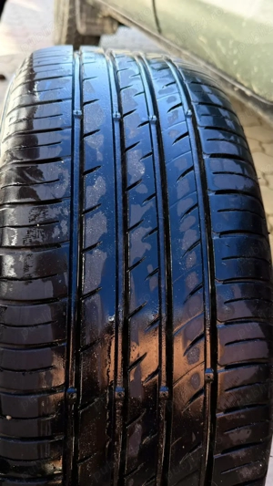 Jante originale Mercedes-Benz R17 + anvelope Kumho 225/55 R17 DOT 5124 (5x112) - imagine 6