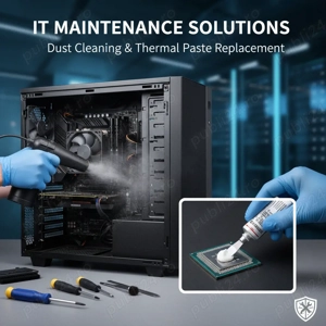 Servicii curatare si igienizare echipamente IT