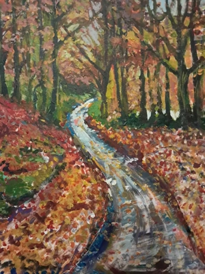 Tablou "Vechea padure"