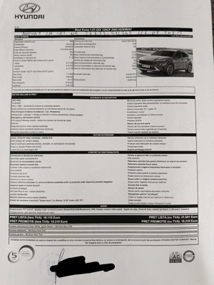 Hyundai Kona 1.0 Highway  - imagine 6