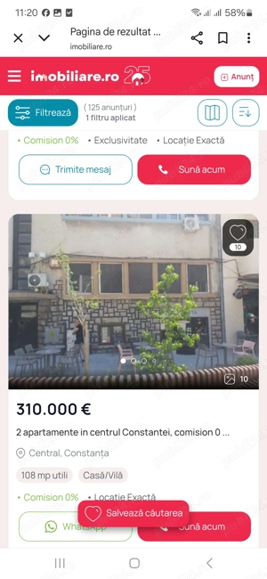 UNICAT !  Apartament parter inalt  70 mp si mansarda 40 mp  ,pe strada pietonala  a Constantei