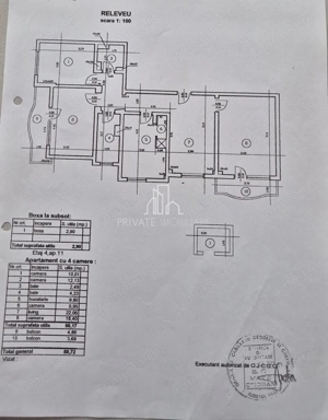 Apartament 4 Camere Et.4/8 De Vanzare, Str Marasti, Zona 7 Noiembrie - imagine 2