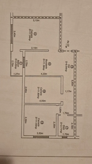 Apartament 3 camere Girocului - imagine 7