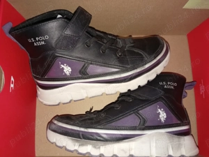 U.S. POLO ASSN nr.34 ghete copii sport unisex călduroase talpă groasă 