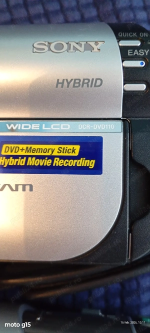 camera video Sony Dcd - Dvd - imagine 2