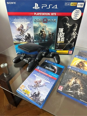Ps4 hdr 1tb - plus jocuri