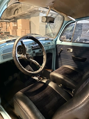 vand auto atestat istoric VW Kafer 1500,fabricat 1968 - imagine 9