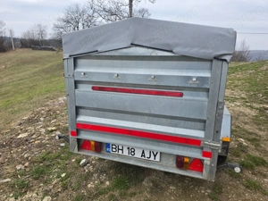 Remorca cu prelata si frana prin inertie Knot - imagine 2