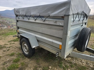 Remorca cu prelata si frana prin inertie Knot - imagine 8