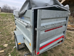 Remorca cu prelata si frana prin inertie Knot - imagine 6