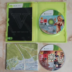 [Xbox360] Vând joc GTA 5 [original] și [complet] Xbox 360 [poze reale] - imagine 2