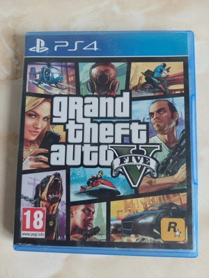 [PS4 PS5] Vând joc GTA 5 original pentru PlayStation 4 și 5 [poze reale]